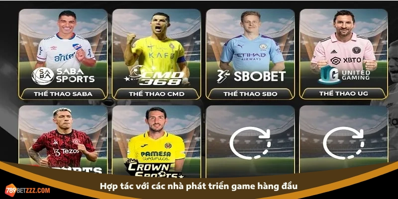 2018: Cột mốc quan trọng 789BET - Hợp tác với các nhà phát triển game hàng đầu