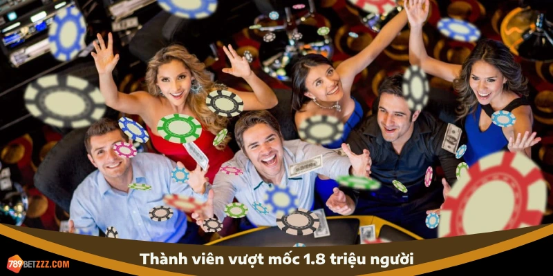 2023: Cột mốc quan trọng 789BET - Số lượng thành viên vượt mốc 1.8 triệu người và doanh thu đạt hơn 300 tỷ đồng