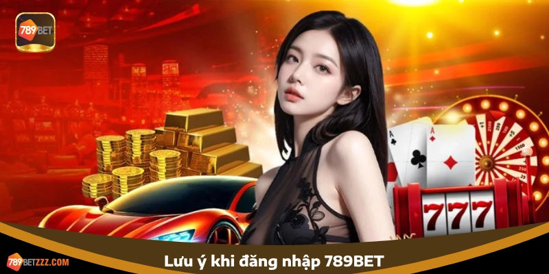 Lưu ý khi thực hiện thao tác đăng nhập 789BET